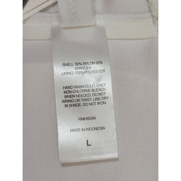 Salt + Cove Large Tie Front Bikini Top Swimsuit Bathing Suit Multi Beachwear EUC - Picture 7 of 7